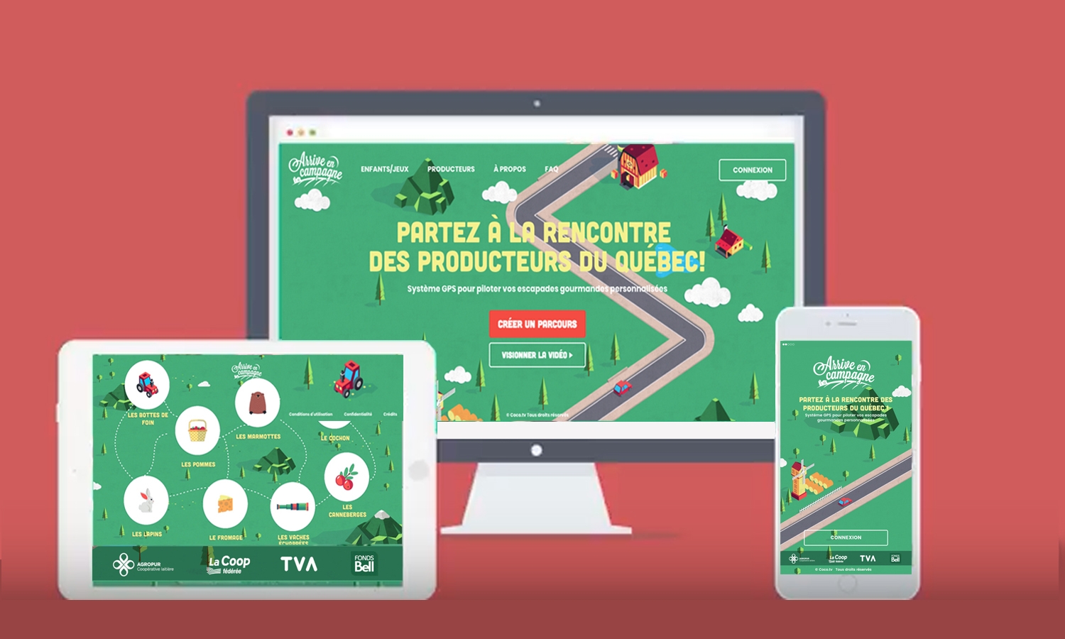 L'APPLICATION MOBILE ARRIVE EN CAMPAGNE FINALISTE AU PRIX NUMIX